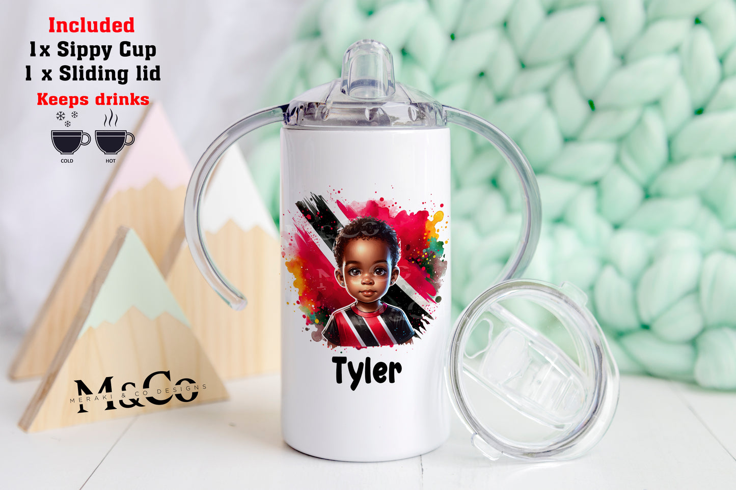 Kids Tumbler 2-in-1 Sippy cup - Trinidad & Tobago