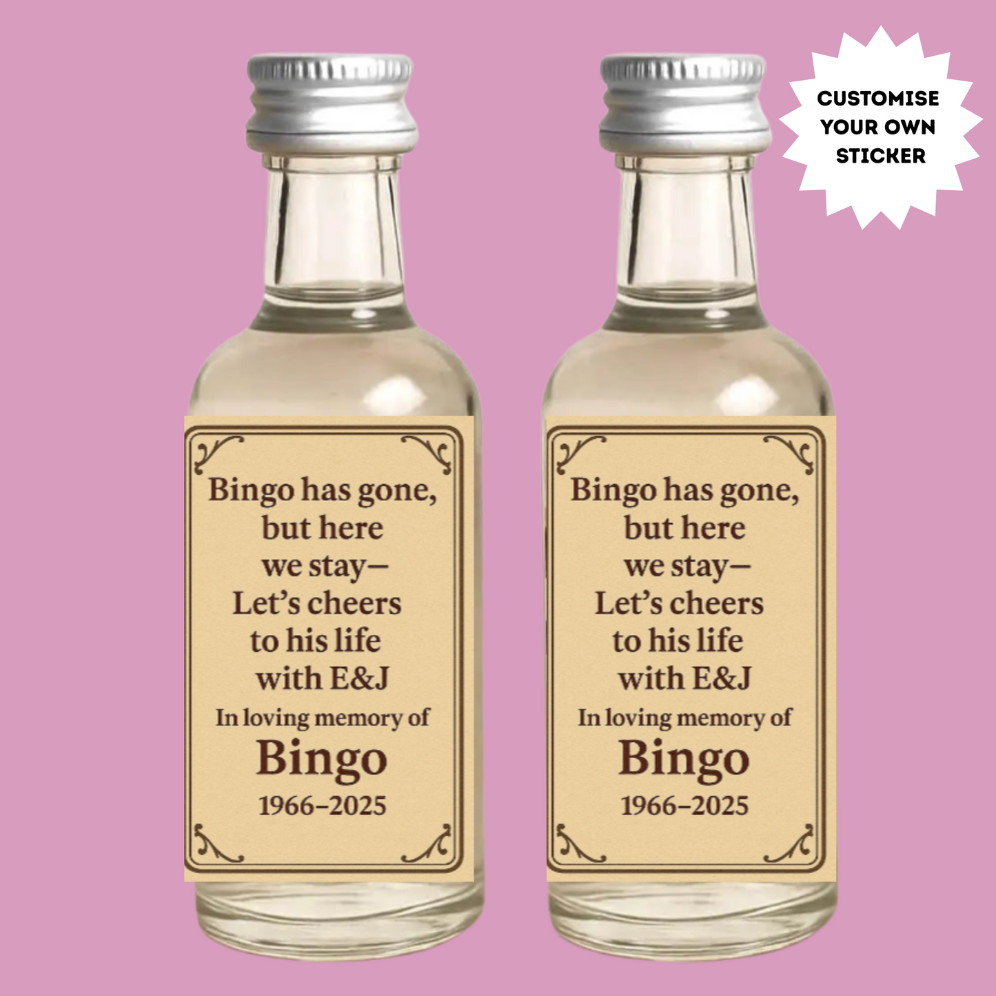 Custom Bottle Stickers
