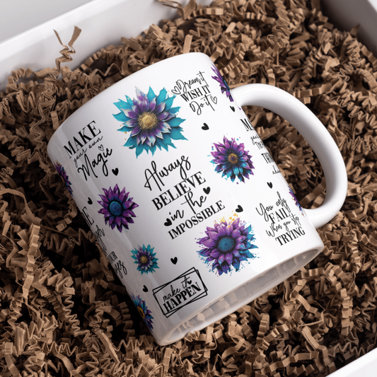 Positive affirmations mug