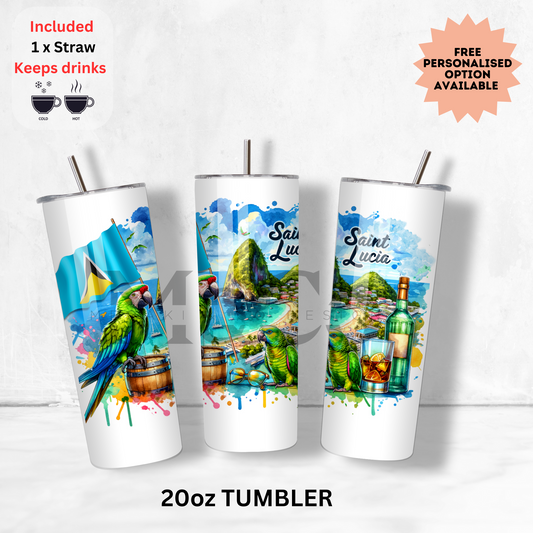 20oz Caribbean Tumbler (Hot/Cold) (Copy)