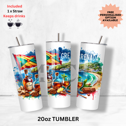 20oz Caribbean Tumbler (Hot/Cold) (Copy)