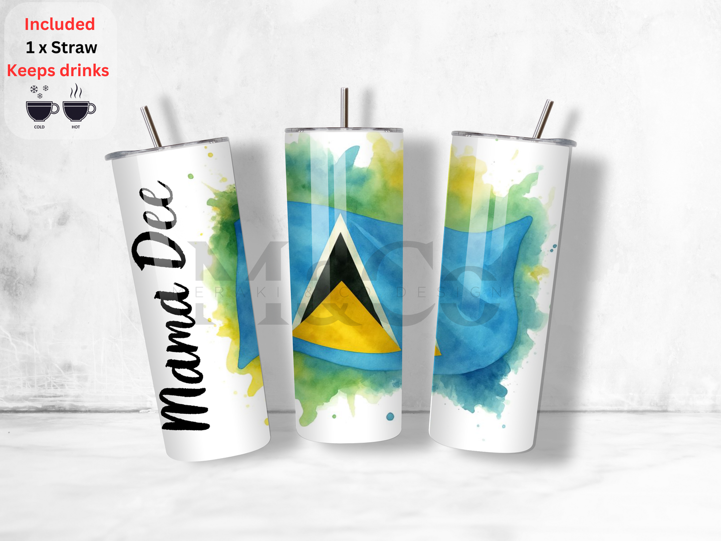 New Watercolour Tumbler (Hot/Cold)