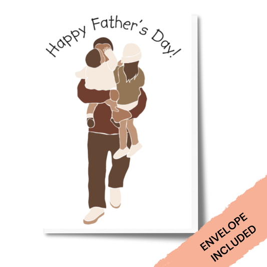 Three Souls, One Bond - Father's Day Card