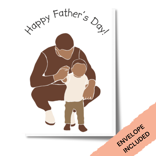 Father & Son - Father's Day Card