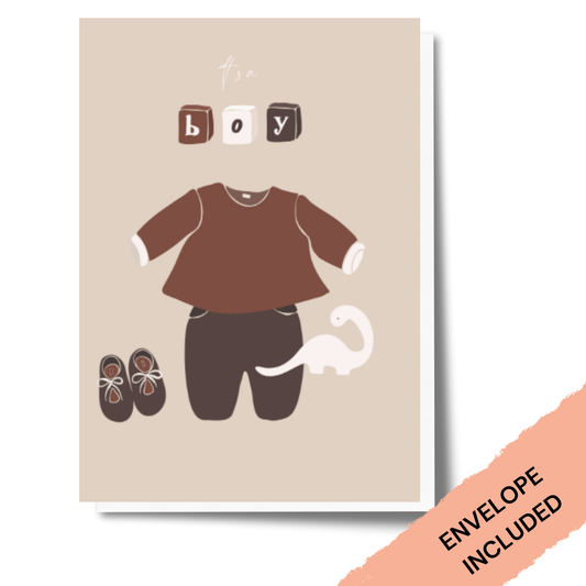 It's a Boy Greeting Card
