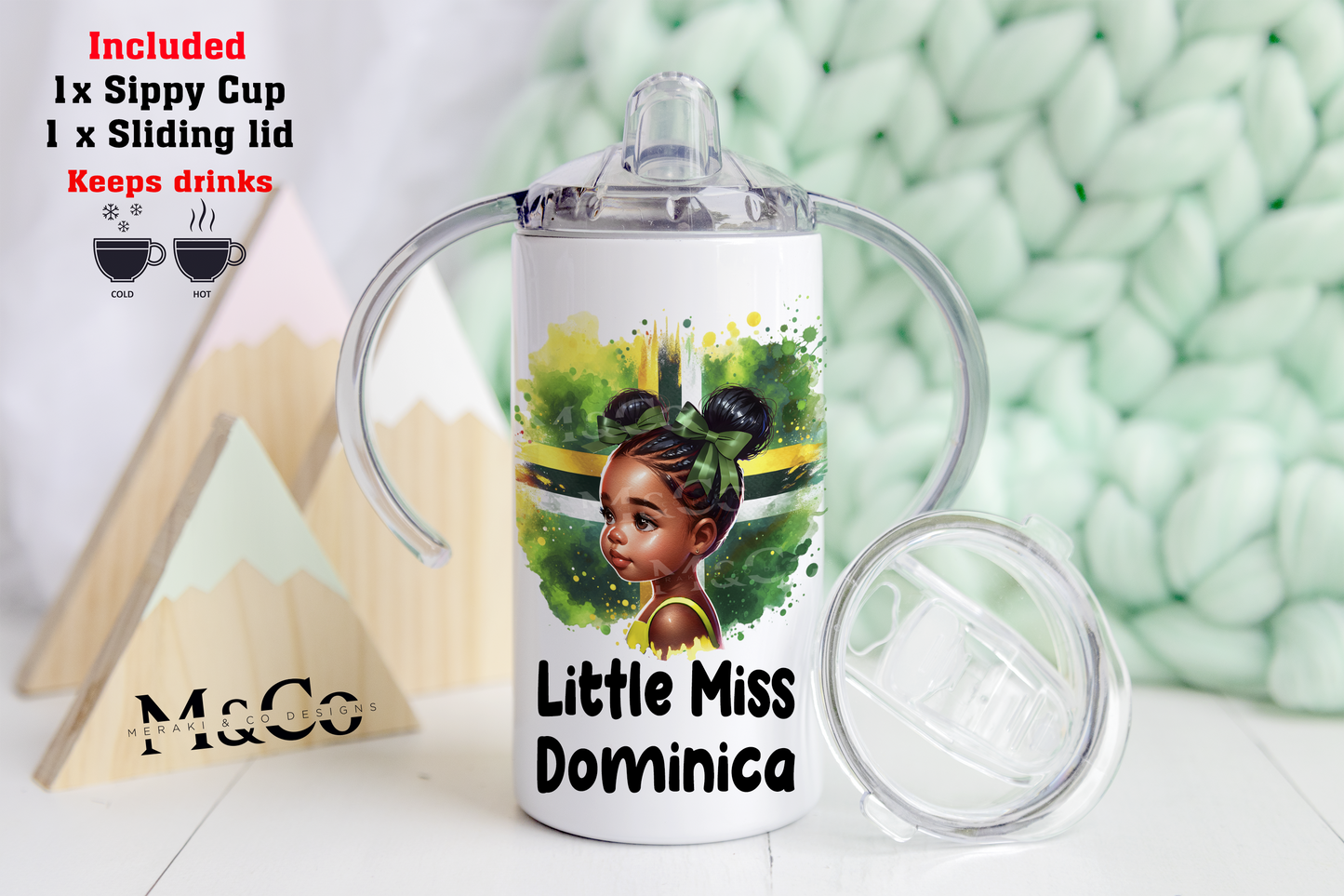 Kids Tumbler 2-in-1 Sippy cup - Dominica