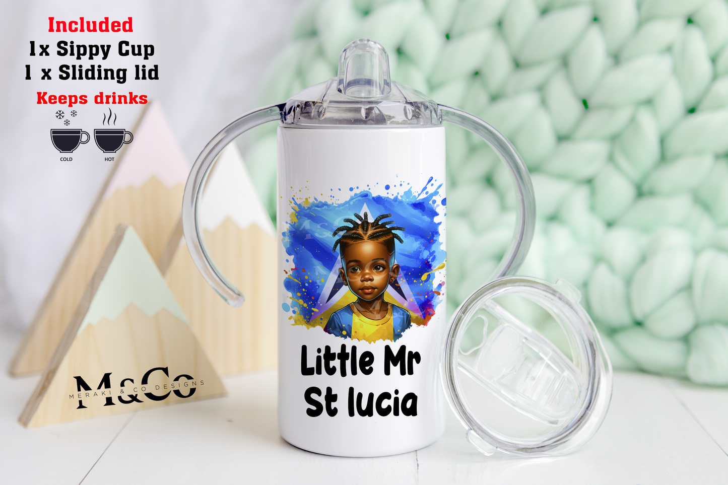 Kids Tumbler 2-in-1 Sippy cup - St Lucia