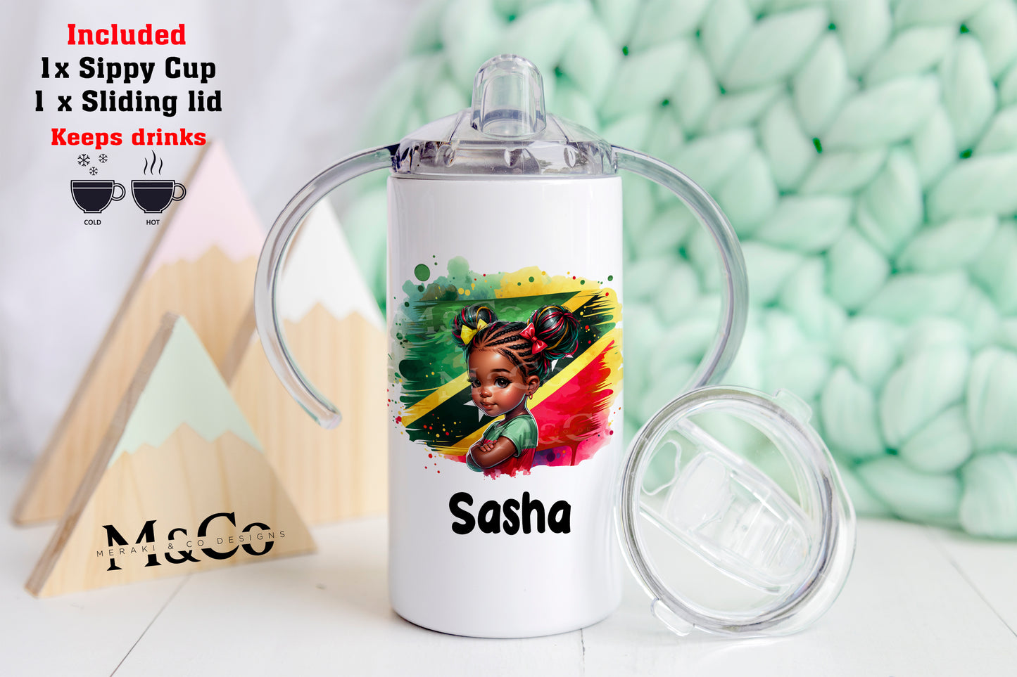 Kids Tumbler 2-in-1 Sippy cup - St. Kitts and Nevis