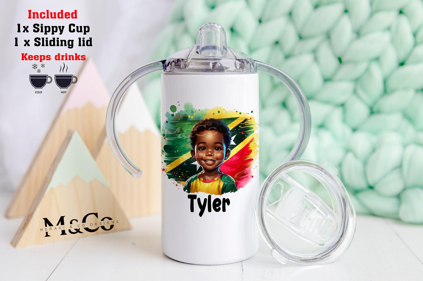 Kids Tumbler 2-in-1 Sippy cup - St. Kitts and Nevis