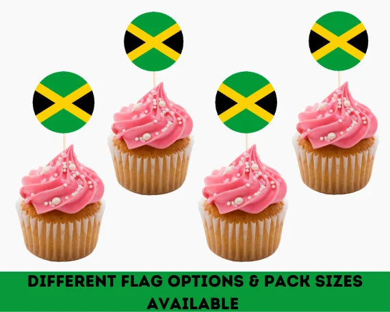 Flag Cupcake Toppers
